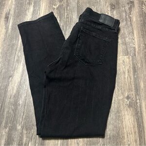 Levi's Women's 525 perfect waist Black Straight Jeans